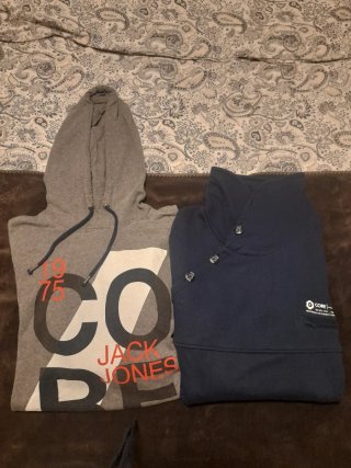 Pack 2 Sudaderas Jack & Jones Talla XL