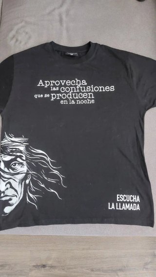 Camiseta Cacique Negra