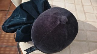 Casco de Equitación Fouganza Negro