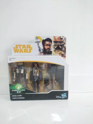 Figura Star Wars Lando Calrissian y Kessel Guard