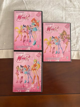 Pack 3 DVD Winx Club Temporada 1