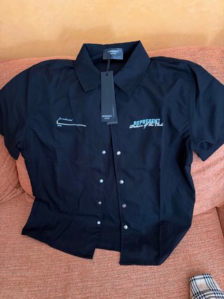 Camisa Represent Negra Talla L