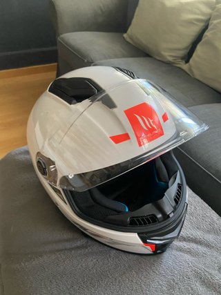 Casco Integral MT Helmets Blanco