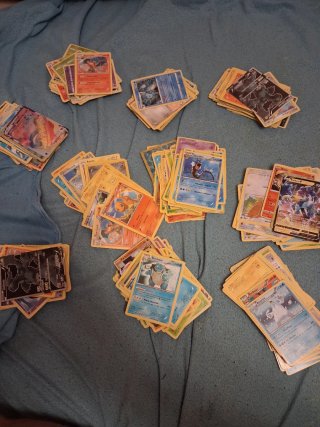 Lote de 500 cartas Pokémon (Réplicas)