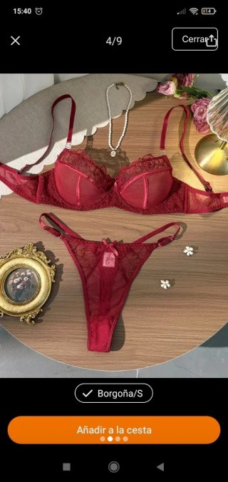 Pack de Conjuntos de Lencería Talla S