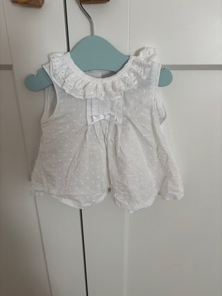 Blusa Blanca para Bebé