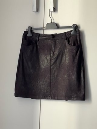 Falda corta negra C&A Yessica T40
