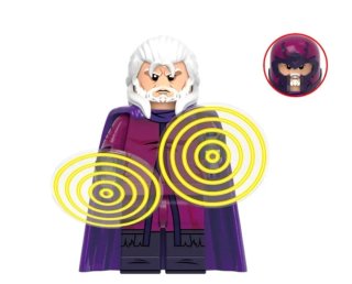 figura tipo LEGO Marvel Magneto era Apocalipsis