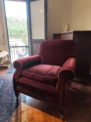 Sillón Vintage Granate