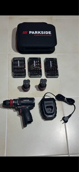 Set taladro 12V brushless
