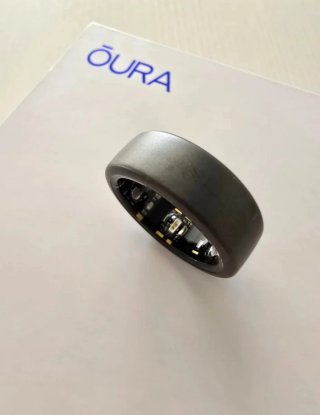 Anillo Oura Ring Gen 3 Talla 9 acabado stealth