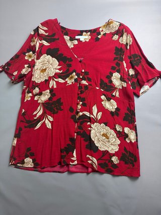 Blusa Floral Springfield Mujer