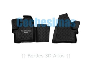 Alfombrillas 3D FORD TRANSIT CUSTOM I 2013-2024
