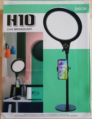 Luce per selfie e dirette streaming H10 Live Broad