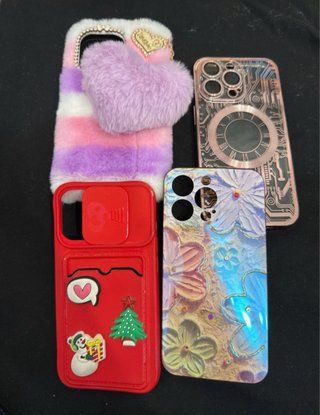 Confezione da 4 custodie per iPhone 13 Pro