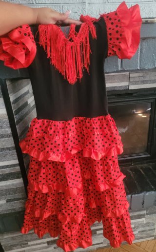 Vestido de Sevillana Flamenca