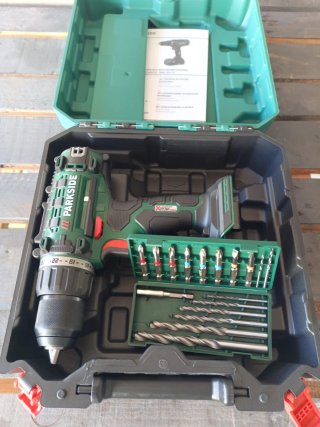 Taladro Atornillador Parkside 20V