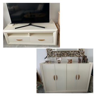 Conjunto de Aparador y Mueble TV