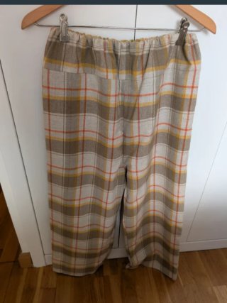 Pantalón de Disfraz a Cuadros. Halloween