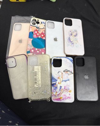 Confezione da 8 custodie per iPhone 11 Pro