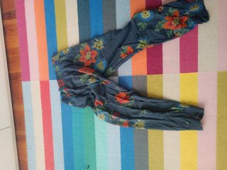 Pantalón Ligero Estampado Talla M