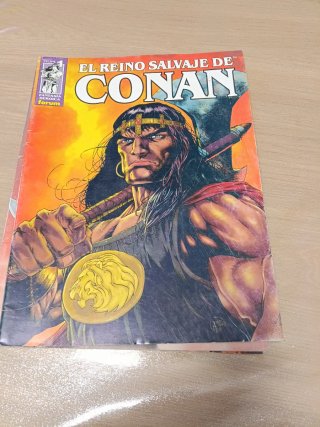 COMICS EL REINO SALVAJE DE CONAN