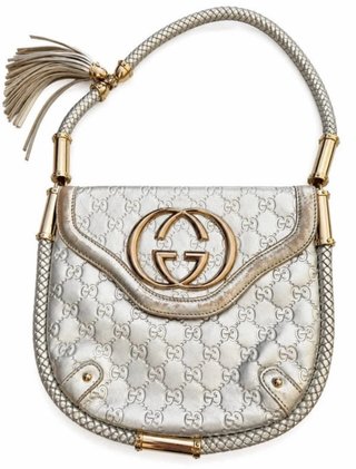 Bolso Gucci Plateado