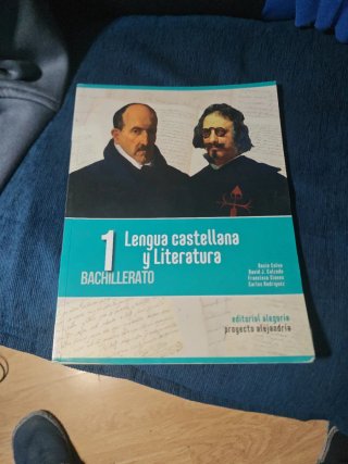 Lengua castellana y literatura, 1 Bachillerato