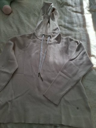 Sudadera de punto con capucha