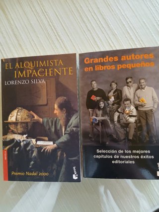 El alquimista impaciente y Grandes autores en libr