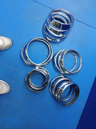 Set de 19 Embellecedores Cromados