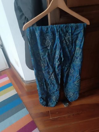 Pantalón Ligero Estampado Talla M