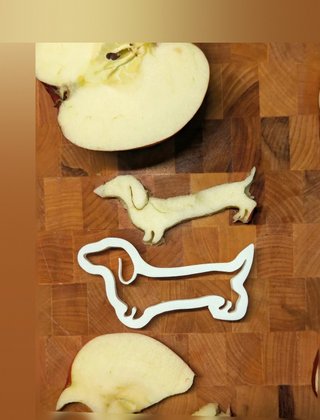 Molde Cortador con forma de perro
