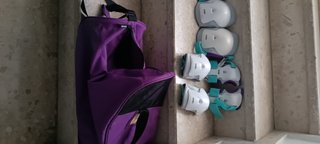 Bolsa de transporte y protecciones Oxelo