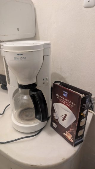 Cafetera Philips Blanca