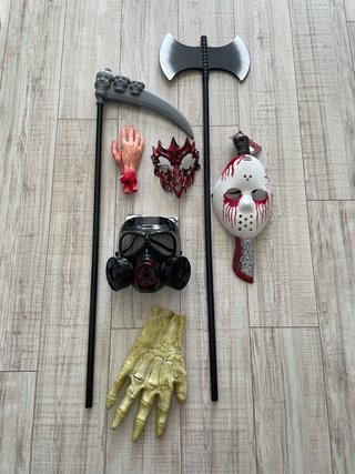 Lote de Accesorios para Disfraz de Halloween