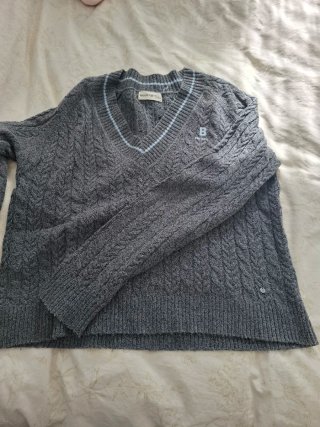 Jersey de punto gris Brownie
