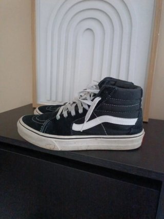 Zapatillas Vans Altas Negras Talla 39