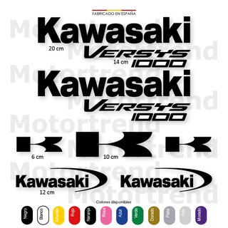Kit Vinilos Kawasaki Versys 1000