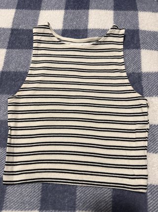 Jersey sin mangas de rayas muy poco uso