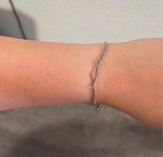 Pulsera mapa de Palestina de acero inoxidable
