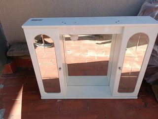 Mueble Espejo de Baño Blanco