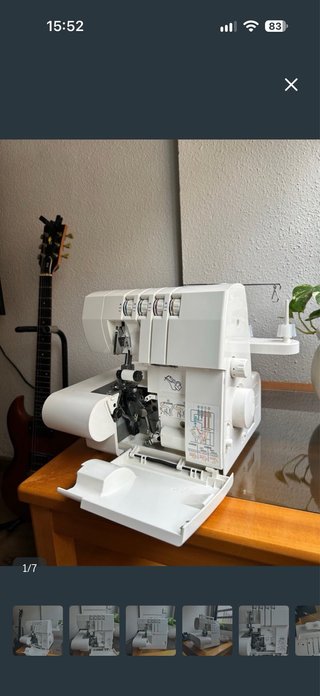 Remalladora / Overlock Singer S010L - Como Nueva