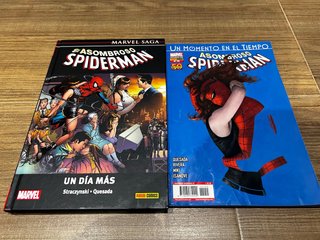 Comics Spiderman Un día más + Un momento en tiempo