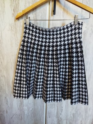 Falda Estampada pata de gallo