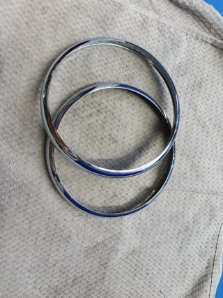 Set de 2 Embellecedores Cromados