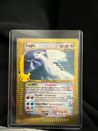 Carta Pokémon Lugia 30 Aniversario