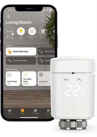 Válvula Termostática Inteligente Eve Thermo
