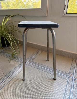 Taburete Vintage de Metal