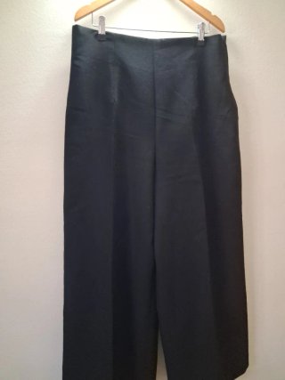 Pantalones Palazzo Negros Zara